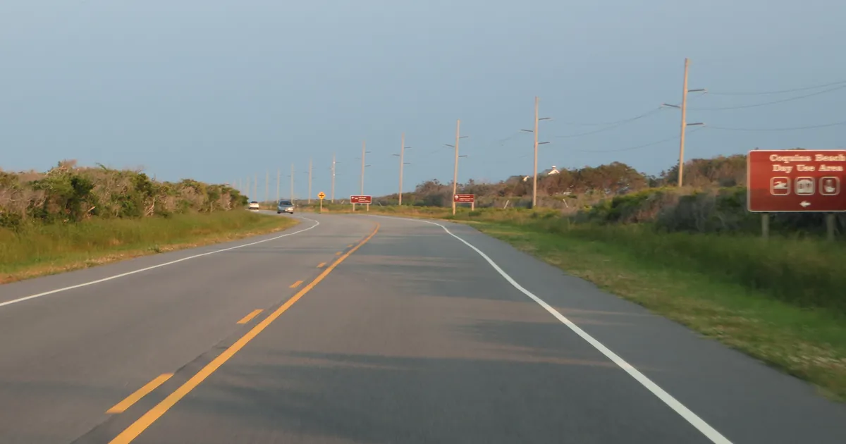 North Carolina Highway 12 through Cape Hatteras National Seashore